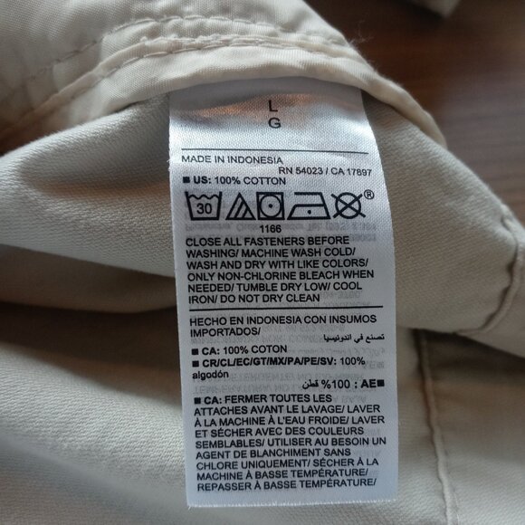 OLD NAVY cinched waist scout utility jacket in cozy cashmere (L) - Picture 7 of 15